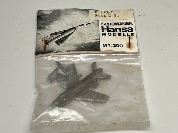 Hansa 1/200 and 1/500 Scale Metal Aircraft